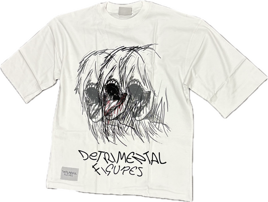 Detrimental Figures Oversized T-Shirt “ 3 Peat”