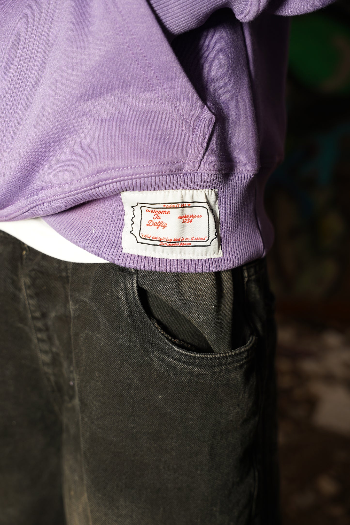 DETFIG “ EMBER WASH “ HOODIE LIMITED EDITION