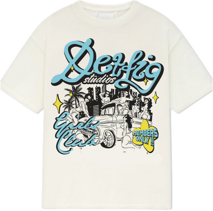 DETFIG “ GIRLS CLUB” T-SHIRT